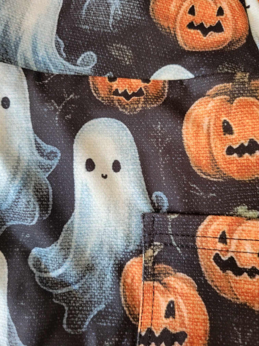 Ghost and jack o lantern Leggings with Pockets - Simply Scarves And Such