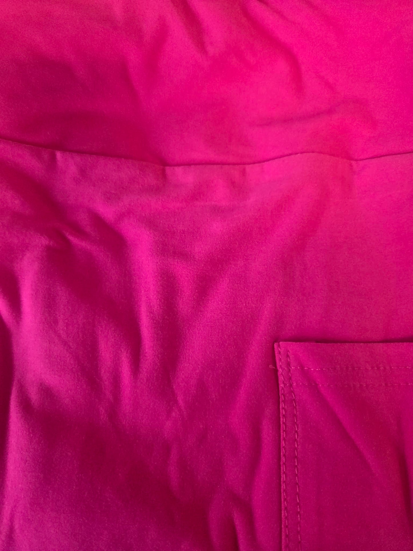 Hot pink Capris with Pockets