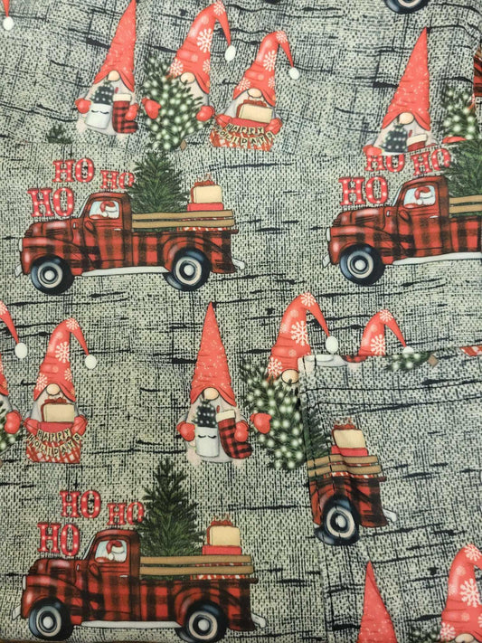 Truck and tree gnome Leggings with Pockets - Simply Scarves And Such